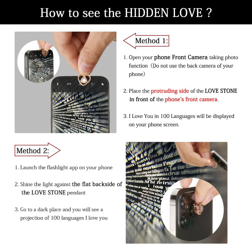 Eternal Rose Necklace Gift Set