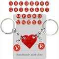 Heartfelt Couples Keychain