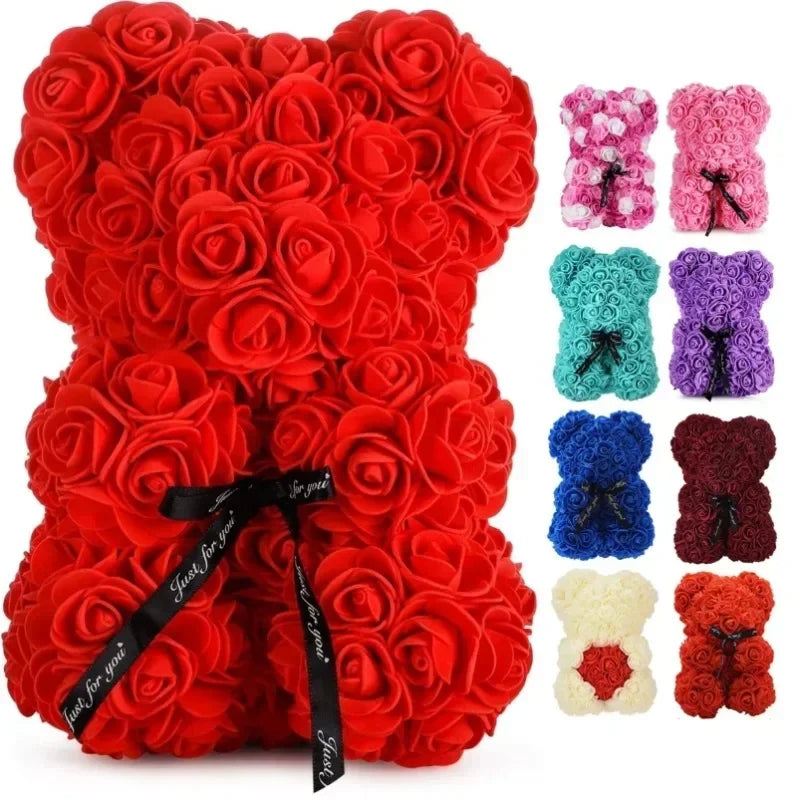 Eternal Rose Teddy Keepsake