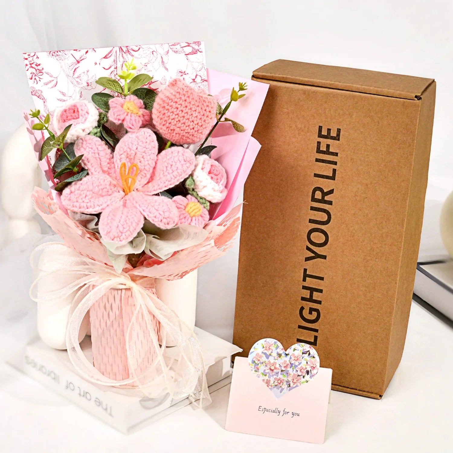 Charming Crochet Tulip Bouquet