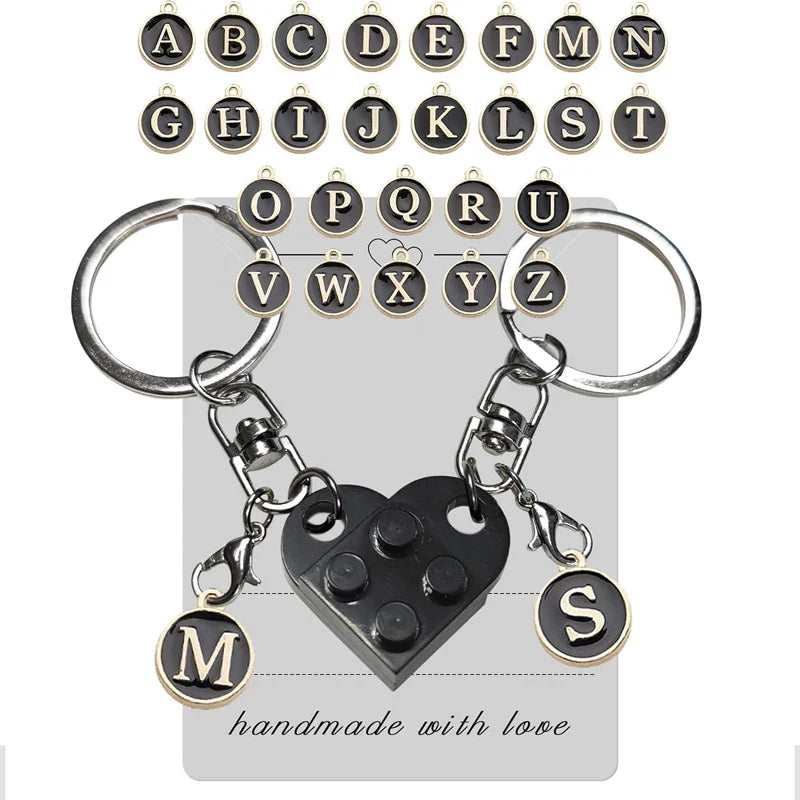 Heartfelt Couples Keychain