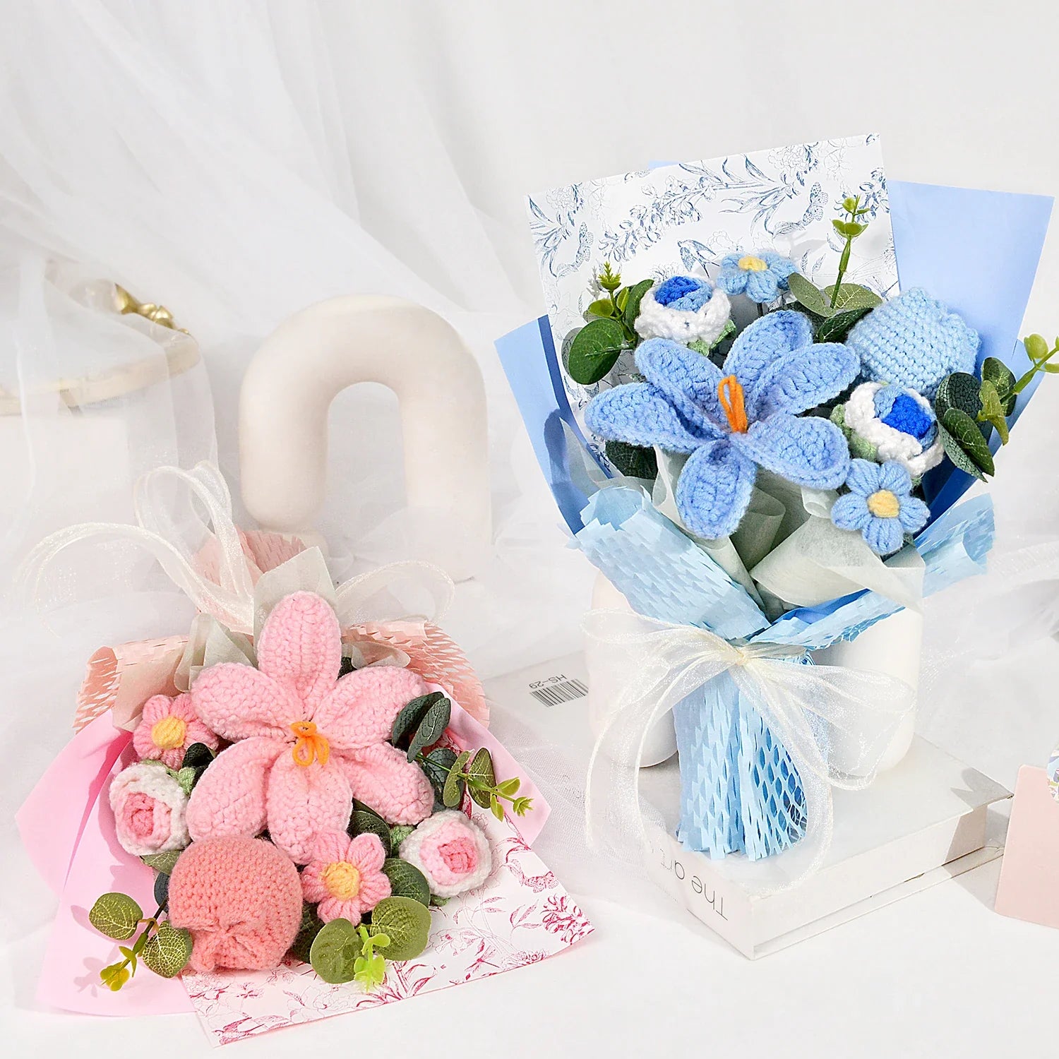 Charming Crochet Tulip Bouquet